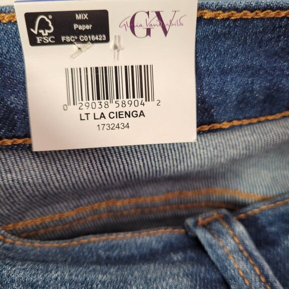 Gloria Vanderbilt Women's Always Perfect High Rise Skinny Cienga Jeans Large - Picture 6 of 10